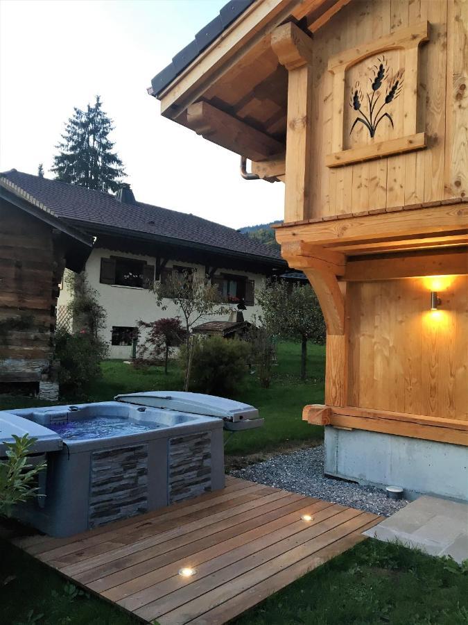 Chalet Luxe Les Melezes Samoëns Dış mekan fotoğraf